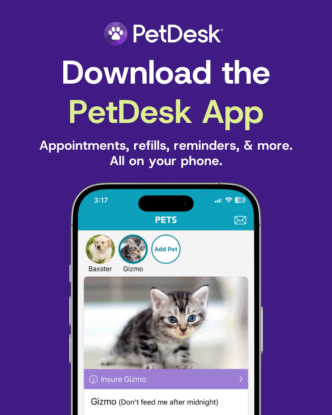 PetDesk App Adoption